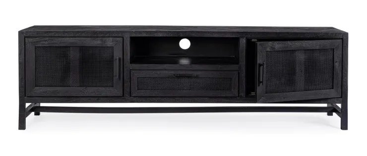 Porta Tv E Mobili Bassi>Bizzotto MOBILE PORTA TV 1 CASSETTO IN LEGNO - WESTON