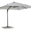 Ombrelloni>Bizzotto OMBRELLONE BRACCIO CON LED IN ALLUMINIO 3X3 ANTRACITE - INES