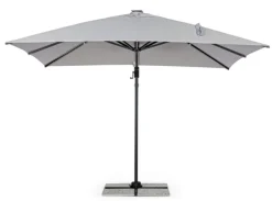 Ombrelloni>Bizzotto OMBRELLONE BRACCIO CON LED IN ALLUMINIO 3X3 ANTRACITE - INES