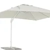 Ombrelloni>Bizzotto OMBRELLONE BRACCIO IN ALLUMINIO 3X4 BIANCO - EDEN