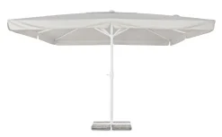 Ombrelloni>Bizzotto OMBRELLONE IN ALLUMINIO 4X4 BIANCO GRIGIO - ALGHERO