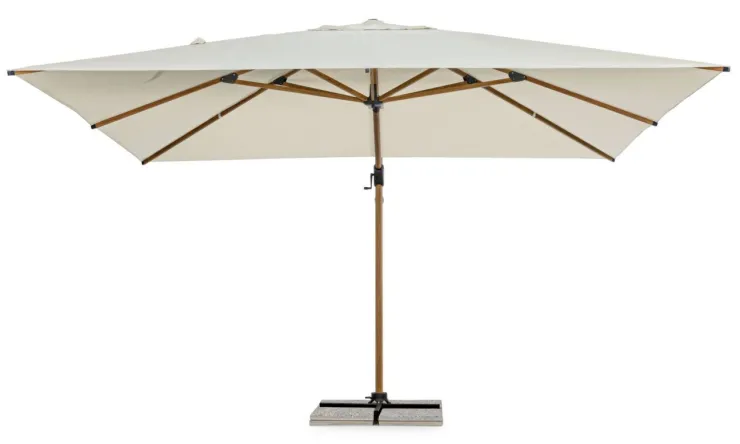 Ombrelloni>Bizzotto OMBRELLONE IN ALLUMINIO 4X4 BEIGE - ORION