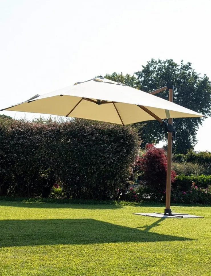 Ombrelloni>Bizzotto OMBRELLONE IN ALLUMINIO 4X4 BEIGE - ORION
