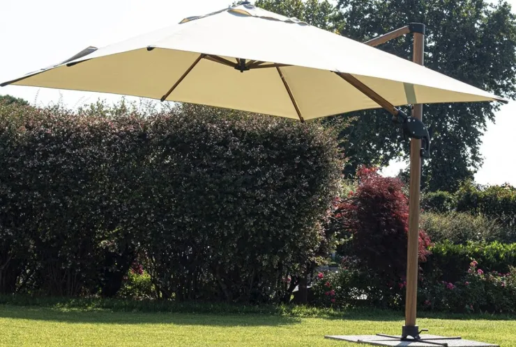 Ombrelloni>Bizzotto OMBRELLONE IN ALLUMINIO 4X4 BEIGE - ORION