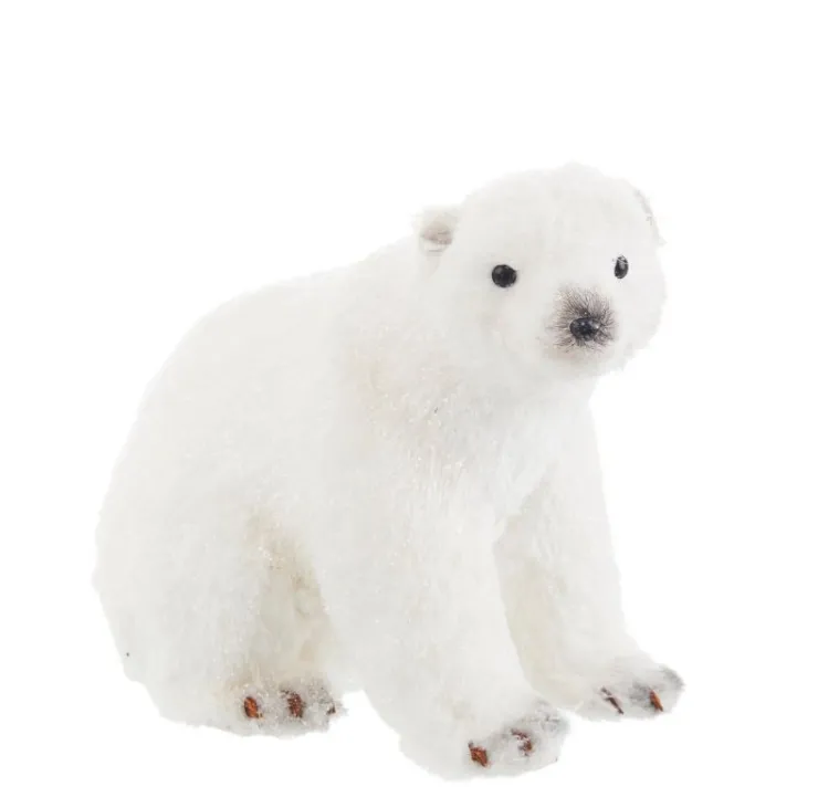 Oggettistica>Bizzotto ORSO ALASKA SEDUTO BIANCO S