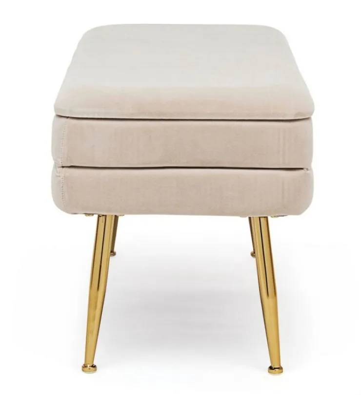 Panchette>Bizzotto PANCA CONTENITORE BEIGE - PAVLINA