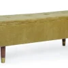 Panchette>Bizzotto PANCA CONTENITORE IN VELLUTO OLIVE - KIRA