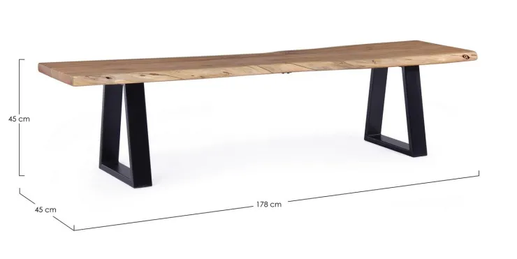 Panche>Bizzotto PANCA IN LEGNO - ARTUR
