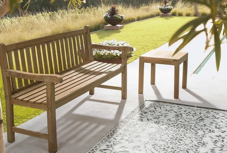 Panchine Da Giardino>Bizzotto PANCA IN TEAK - LINDA