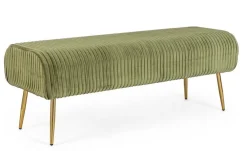 Panchette>Bizzotto PANCA IN VELLUTO OLIVE - SELENA