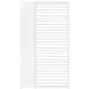 Pergole E Gazebo>Bizzotto PANNELLO VERTICALE PERGOLA OCEAN BIANCO