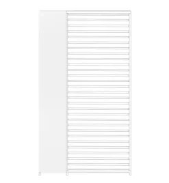 Pergole E Gazebo>Bizzotto PANNELLO VERTICALE PERGOLA OCEAN BIANCO