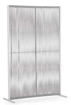 Paraventi E Separé>Bizzotto PARAVENTO PAXSON 120X180 BIA QS20/GRIGIO