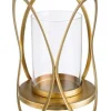 Portacandele>Bizzotto P.CANDELA ADHIRA ORO H39