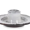 Portacandele>Bizzotto P.CANDELA HIKARI ANTIQUE WHITE D9