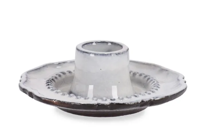 Portacandele>Bizzotto P.CANDELA HIKARI ANTIQUE WHITE D9