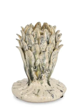 Oggettistica>Bizzotto P.CANDELA 1P ESMA MELANGE VERD BLU H14,5