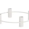 Portacandele>Bizzotto P.CANDELA 4P HISAR TO BIANCO D25