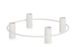Portacandele>Bizzotto P.CANDELA 4P HISAR TO BIANCO D25