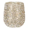Vasi E Portacandele Natalizi>Bizzotto P.CANDELA VT BRILLANT ORO D15X17H
