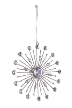 Pendagli>Bizzotto PENDAGLIO BEAD FIOCCO NEVE 16P ARG 15X15