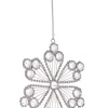 Pendagli>Bizzotto PENDAGLIO BEAD FIOCCO NEVE 6P ARG 15X15