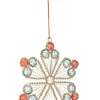 Pendagli>Bizzotto PENDAGLIO BEAD FIOCCO NEVE 6P ROS 15X15