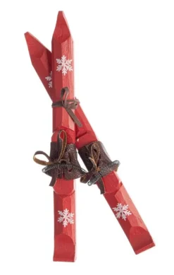 Pendagli>Bizzotto PENDAGLIO CORTINA SCII ROSSO H23
