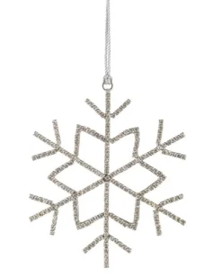 Pendagli>Bizzotto PENDAGLIO JEXON FIOCCO NEVE 6P ARG 10X10