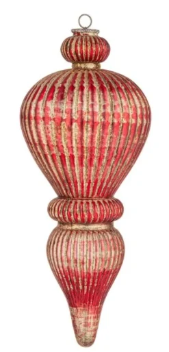 Sfere>Bizzotto PENDAGLIO VT OLIWIA GOCCIA ROSSO H51