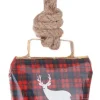 Pendagli>Bizzotto PENDAGLIO WENDI CAMPANA TARTAN RENNA BIA