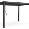 Pergole E Gazebo>Bizzotto PERGOLA OCEAN 3X4 ANTRACITE
