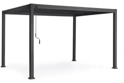 Pergole E Gazebo>Bizzotto PERGOLA OCEAN 3X4 ANTRACITE