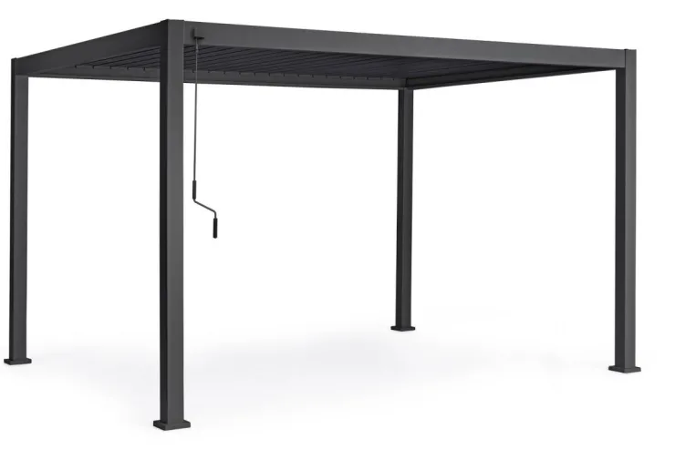 Pergole E Gazebo>Bizzotto PERGOLA OCEAN 3X4 ANTRACITE