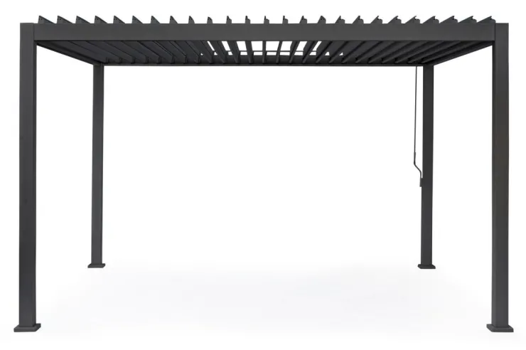 Pergole E Gazebo>Bizzotto PERGOLA OCEAN 3X4 ANTRACITE