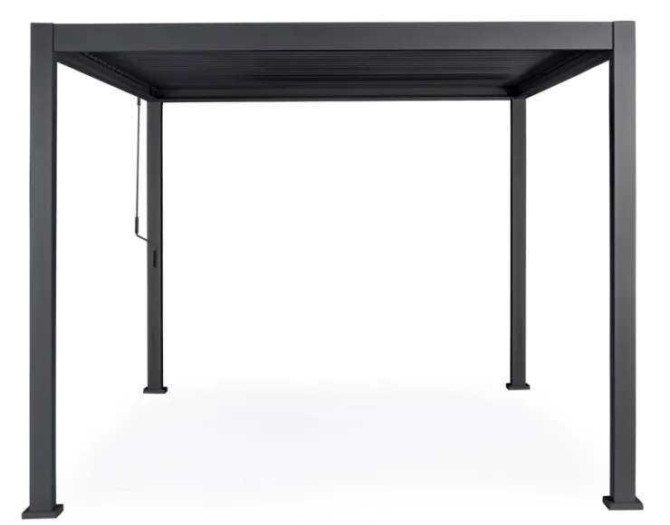 Pergole E Gazebo>Bizzotto PERGOLA OCEAN 3X4 ANTRACITE