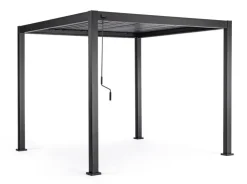 Pergole E Gazebo>Bizzotto PERGOLA OCEAN 3X3 ANTRACITE