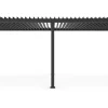 Pergole E Gazebo>Bizzotto PERGOLA OCEAN 3.6X7.2 ANTRACITE