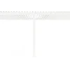 Pergole E Gazebo>Bizzotto PERGOLA OCEAN 3.6X7.2 BIANCO