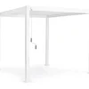 Pergole E Gazebo>Bizzotto PERGOLA OCEAN 3X3 BIANCO
