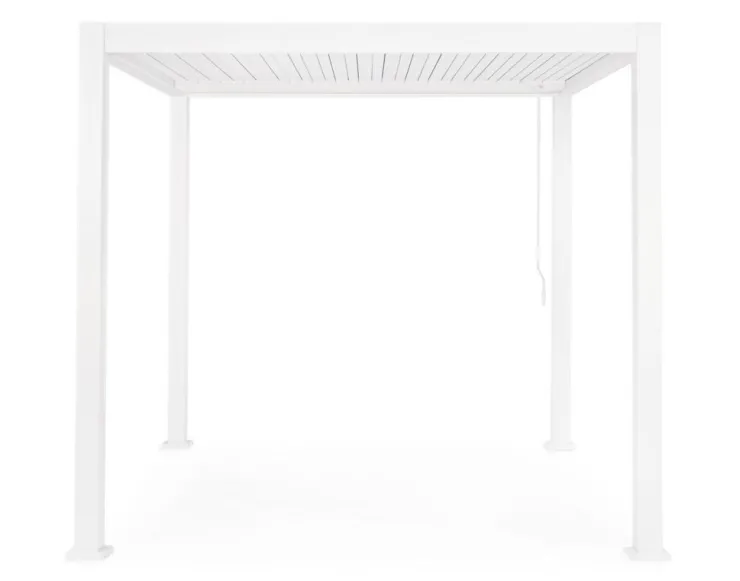 Pergole E Gazebo>Bizzotto PERGOLA OCEAN 3X3 BIANCO
