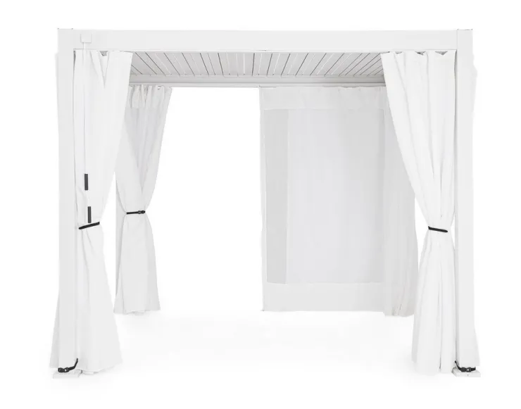 Pergole E Gazebo>Bizzotto PERGOLA OCEAN 3X3 BIANCO