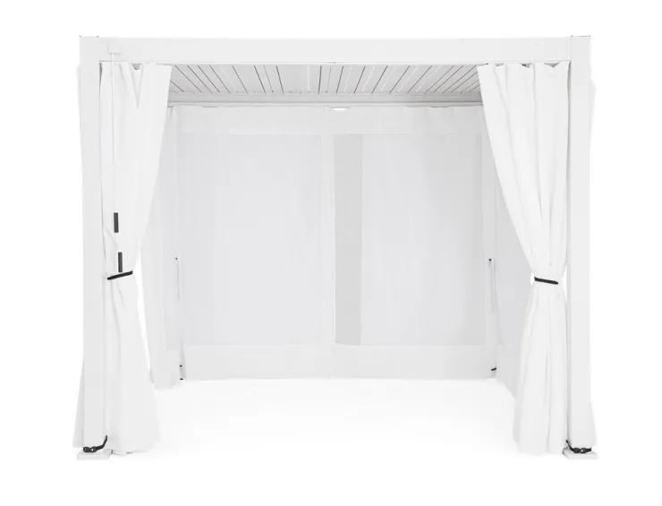 Pergole E Gazebo>Bizzotto PERGOLA OCEAN 3X3 BIANCO