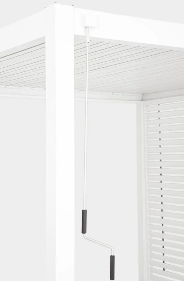 Pergole E Gazebo>Bizzotto PERGOLA OCEAN 3X3 BIANCO