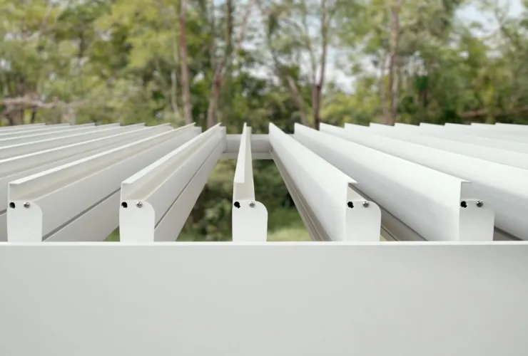 Pergole E Gazebo>Bizzotto PERGOLA OCEAN 3X3 BIANCO