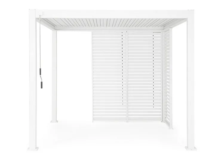 Pergole E Gazebo>Bizzotto PERGOLA OCEAN 3X3 BIANCO
