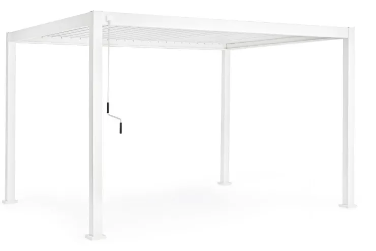 Pergole E Gazebo>Bizzotto PERGOLA OCEAN 3X4 BIANCO