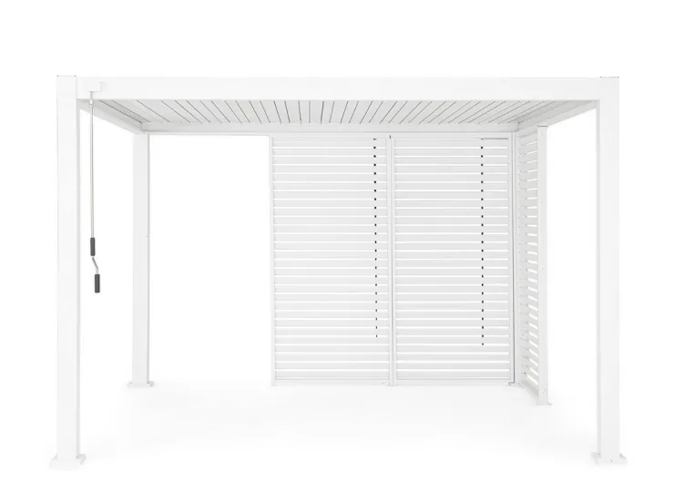 Pergole E Gazebo>Bizzotto PERGOLA OCEAN 3X4 BIANCO