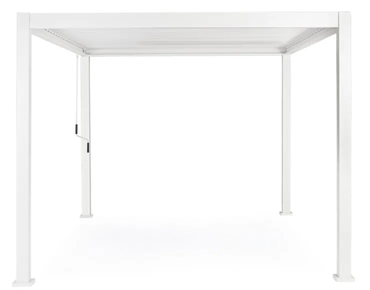 Pergole E Gazebo>Bizzotto PERGOLA OCEAN 3X4 BIANCO