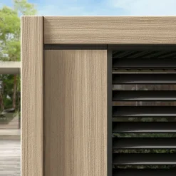 Pergole E Gazebo>Bizzotto PERGOLA OCEAN 3X4 NATURAL-ANTRACITE